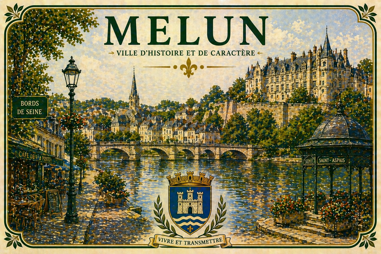 Bois de chauffage à Melun — livraison et accès